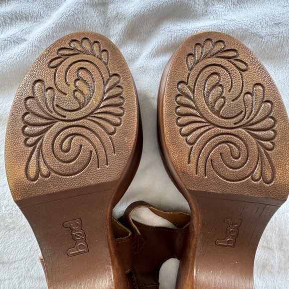 BOC by Born Natasha Womens Round Closed Toe Clogs Size 10 M in Brown Fall Boho - Picture 8 of 14